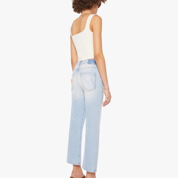 MOTHER The Scooter Ankle Bootcut Jeans - Don't Be a Square - Picture 7 of 7